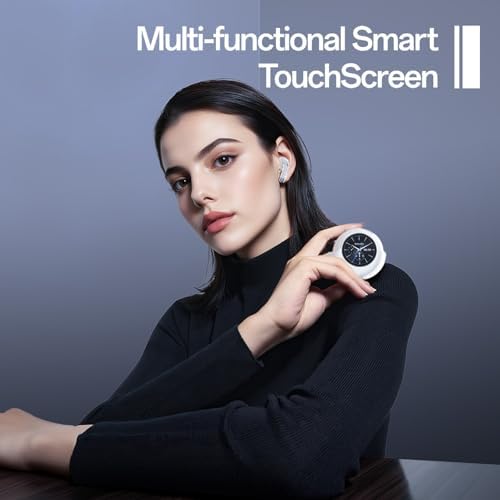 Lifefits Bluetooth 5.4 Wireless Earbuds – Ultimate IPX4 Waterproof Sports Headphones with Cutting-Edge Touchscreen Control – 40-Hour Playtime for Endless Music Adventure – Deep Bass Audio Experience for Laptops, Tablets, and Smartphones – Sleek White Design Perfect for Active Lifestyles and Fitness Lovers
