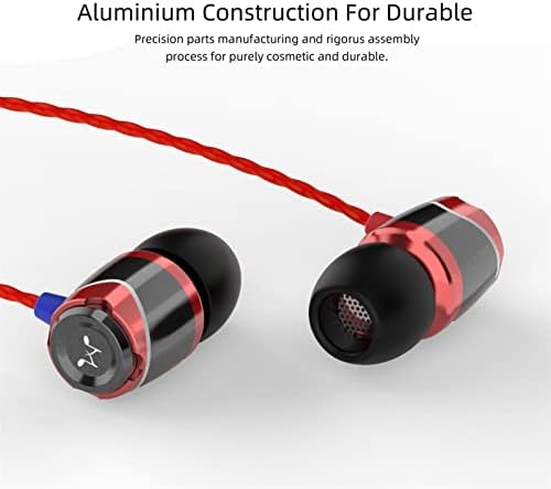 Sound MAGIC E10 Wired Earphones: High-Fidelity Stereo Earbuds with Noise Isolation and Powerful Bass – Tangle-Free Comfort in Sleek Gunmetal Finish for Ultimate Audio Experience