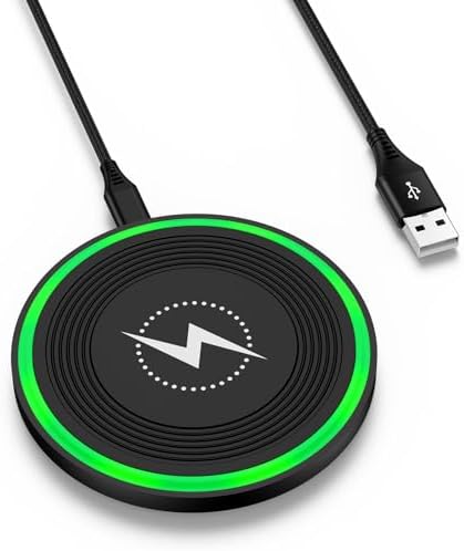 15 W Wireless Fast Charging Pad for Google Pixel 9 Pro & i Phone 16 – Ultimate Charging Station for Samsung Galaxy S25, Moto Razr+ 2025 – Versatile, Sleek Design with Safety Features for Home & Office Use