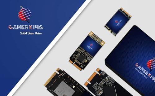 Transform Your PC with GAMERKING 64 GB SATA III Internal SSD – Unleash Blazing Fast 6 Gb/s Transfer Speeds for Superior Performance and Reliability in Laptops and Desktops – Compact 7 mm Design for Optimal Space Efficiency and Seamless Upgrades