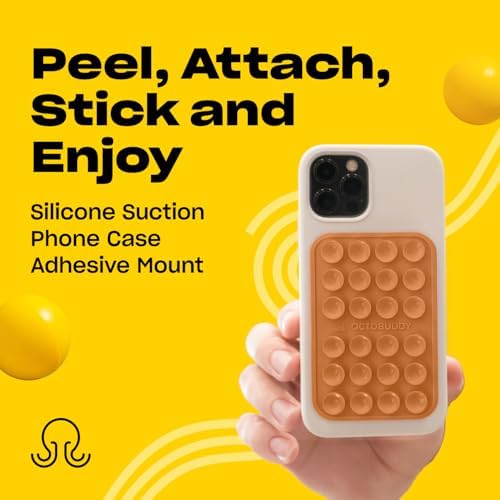 Ultimate Stability Turquoise Silicone Suction Phone Holder – Hands-Free Mount for i Phone & Android – Compact 2.6″ x 3.9″ Design – Elevate Your Selfies and Videos with Superior Grip and Versatile Functionality – Essential Content Creation Accessory for Effortless Capturing and Live Streaming