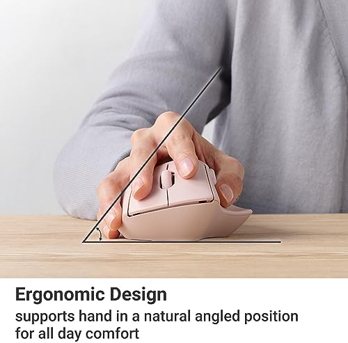 Elevate Your Productivity with the ELECOM Wireless Ergonomic Mouse – Silent Click, 2000 DPI Precision, 20-Month Battery Life, and Stylish White Design for PCs, Macs, and Laptops – Perfect for Home or Office Use