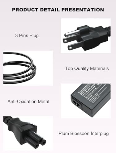 Acer Laptop Charger 65 W – Ultra-Fast Power Adapter for Aspire 5, Aspire 3, Swift & Spin Series – High Compatibility with Multiple Models & Devices – Lightweight, Durable Design for On-the-Go Charging – Effortless Connectivity with 3.0 x 1.1 mm Connector – Perfect Replacement for Acer Models A515, A314, A315, and More – Reliable AC Adapter for Optimal Performance and Speed, 100-240 V Input – Ideal for Home, Office, or Travel Use – Keep Your Acer Devices Powered and Ready!