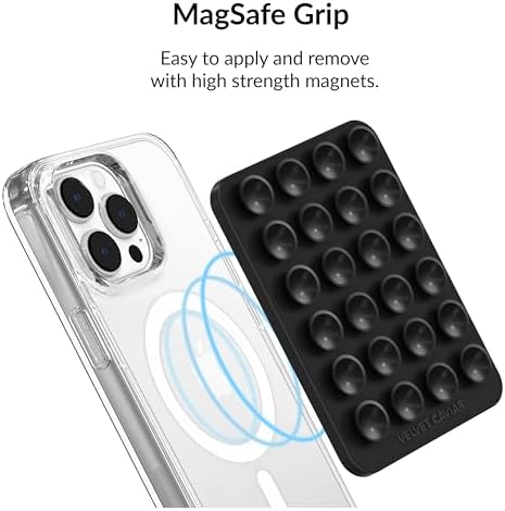 Transform Your Mobile Interaction with the VELVET CAVIAR Mag Safe Suction Cup Phone Case Mount – Superior Silicone Grip for Effortless Selfies and Secure Navigation. Featuring an Elegant Nude Beige Finish, This Premium Phone Accessory Ensures Stability for Streaming and Video Calls. Experience Unmatched Convenience with a Durable, Easy-to-Clean Design Perfect for On-the-Go Lifestyles. Ideal for Enhanced Usability, This Innovative Mount Keeps Your Device Within Arm’s Reach While Elevating Your Everyday Tasks with Style.