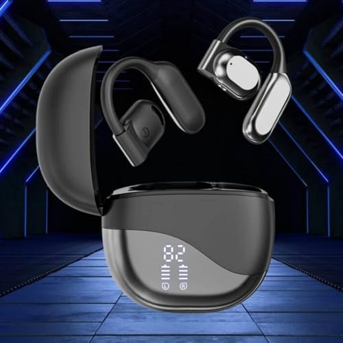 AI-Enhanced M62 V5.46 Wireless Earbuds: Transformative Real-Time Language Translation Earphones with Superior Bluetooth Compatibility for i Phone, Noise-Canceling Comfort, and Extended Battery Life for Adventurers and Language Learners