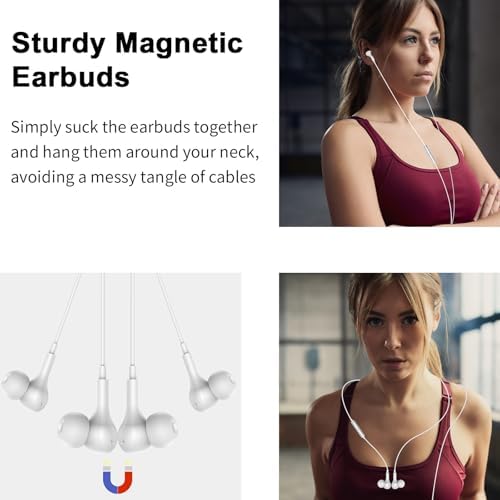Lightweight USB Noise-Canceling Headset with Microphone for PCs and Laptops – 7.5 Ft Wired Earbuds Featuring In-Line Volume Control for Seamless Zoom Meetings and Online Learning, Optimized for Dell & HP – Superior Comfort and Crystal-Clear Audio for Extended Use