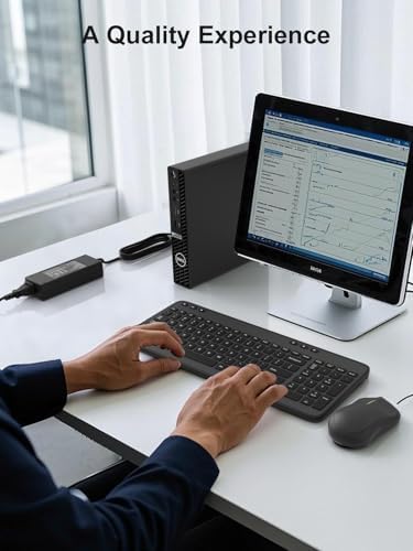 90 W High-Performance AC Adapter for Dell Optiplex Micro Series – Fast Charging, Broad Compatibility, and Enhanced Safety Features for Your Business Desktop Needs