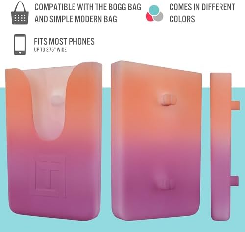 Teal Bogg Bag Phone Holder – Ultimate Smartphone Accessory for Beach & Adventure, Quick-Access Design, Durable Weather-Resistant Silicone, Perfect Compatibility with Most Phone Models, Effortless Convenience and Style