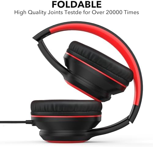 Vibrant Purple A8 Over-Ear Headphones – Lightweight, Portable Design with High-Definition Mic for Seamless Hands-Free Calls – Immerse Yourself in Hi-Fi Stereo Sound with Tangle-Free 1.5 m Cable, Perfect for Travel and Daily Use on Smartphones, Tablets, and Laptops – Unmatched Comfort for All-Day Listening