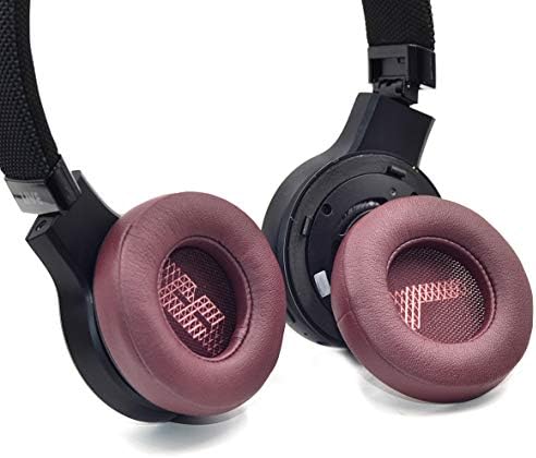 Elevate Your Audio Experience with Defean Replacement Earpads for JBL Live 400 BT – Soft Leather Cushions with High-Density Noise Cancelling Foam for Ultimate Comfort and Sound Isolation – Quick and Easy Installation – Stylish Black Design for On-Ear Wireless Headphones