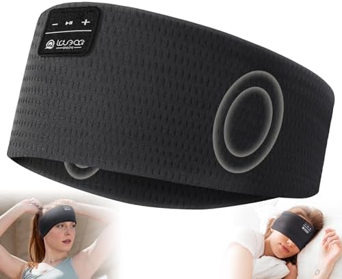 Ultimate Bluetooth 5.4 Sleep Headband Headphones – Designed for Side Sleepers, Unmatched Comfort for Active Lifestyles, Superior Sound Quality, Ergonomic Fit for Enhanced Relaxation, Ideal Tech Gift for Music and Podcast Enthusiasts