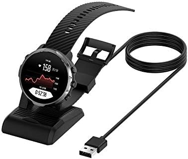 Chofit Suunto 7 Smartwatch Charger Dock – Fast Charging Replacement Cable Cradle for Seamless Power Connectivity, Sleek Design, and Enhanced Durability – Perfect for Home, Office, or Travel Use