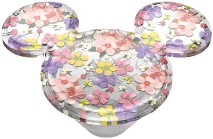 Disney Classic Mouse Pop Sockets Phone Grip with Versatile Kickstand – Ultimate Anti-Drop Phone Holder for One-Handed Use and Easy Style Switchability – Compatible with i Phone, Samsung, and Most Cases – Ideal for Wireless Charging and Everyday Convenience