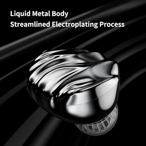 TRN Shell 4 DD Planar Hybrid Earphones – Elevate Your Audio Experience with Customizable Nozzle and 2-Pin Detachable Cable – Perfect for Audiophiles Seeking Unrivaled Sound Quality and Ergonomic Comfort for Daily Listening