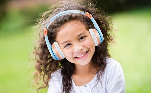 Moana-Inspired Kids Bluetooth Headphones – Over-Ear Comfort with Built-in Microphone and Auxiliary Cord – Ideal for School, Travel, and Home Audio – Superior Sound Quality and Enhanced Connectivity for Young Disney Fans