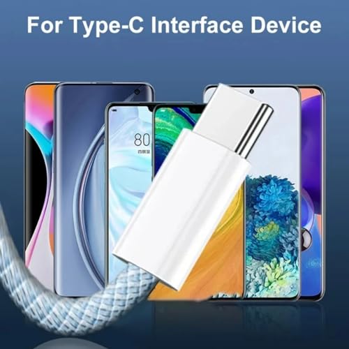 Rapid Power Delivery with 60 W USB-C Charger Cable 3-Pack – Ideal for i Phone 15, Samsung Galaxy, Laptops – Durable 5 FT Braided Cords for Optimal Flexibility – Ultimate Charging Solution for Home, Office, and Travel Efficiency