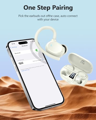 Transform Your Audio Experience with Cutting-Edge Bluetooth 5.4 Wireless Earbuds – Hi-Fi Stereo Sound with Advanced ENC Noise Cancellation – IP7 Waterproof for Ultimate Durability – 68-Hour Battery Life with Dual LED Display for Real-Time Monitoring – Perfect for Active Lifestyles and Everyday Connectivity