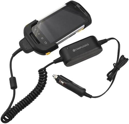 High-Speed Vehicle Charger Cable for Motorola Zebra TC70, TC75, TC72, TC77 – Premium Replacement for CHG-TC7 X-CLA1-01 with Superior Durability and Compact Design for On-the-Go Charging Solutions