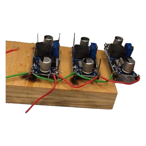 30-Pack LM2596 Adjustable Buck Converter Modules – High-Efficiency DC-DC Step Down Voltage Regulator for Customizable Power Supply Solutions, Input 3.2 V-40 V & Output 1.25 V-35 V – Ideal for Electronics Projects and Professional Applications