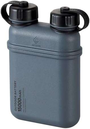 ELECOM NESTOUT 15000 m Ah Rugged Power Bank – Waterproof IP67 Outdoor Charger with 32 W USB-C Fast Charging PD, Durable Shockproof Design for Hiking, Camping, and Travel – Universal Compatibility for i Phone, Tablets, and More