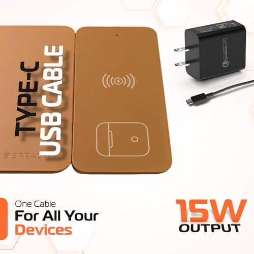 Magnetic Wireless Charging Mouse Pad by Spracht – 15 W Dual Charging for Smartphones & Earbuds – Premium Smooth Tracking Surface – Quick Qualcomm QC3 Technology – Perfect Magnetic Alignment for Optimal Charging – Sleek Workspace Design to Enhance Productivity and Minimize Clutter