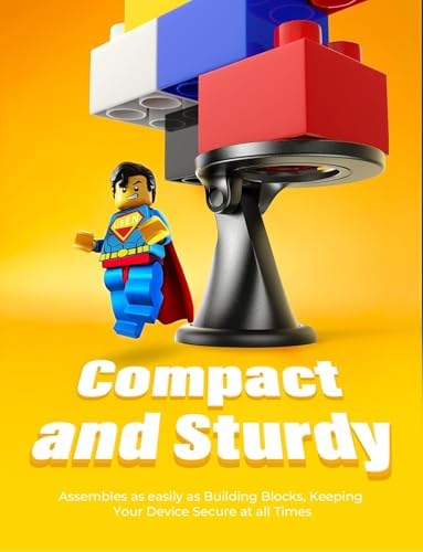 LISEN Primes Magnetic Phone Mount for Car Dash – 540° Rotating Mag Safe Holder for i Phone 12-16 Pro Max, Sleek Black Design for Enhanced Driving Safety and Convenience, Effortless One-Handed Operation and Secure Grip, Ideal Automobile Accessory