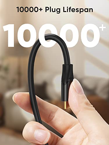 Ultimate 10 Gbps USB A to USB C Cable – 5 ft High-Speed Connector for Rapid Data Transfer & Charging, Optimized for i Phone 15/16+, Galaxy S24/S23+, Android Auto – Durable Nylon Braided Design for Effortless Travel and Daily Use