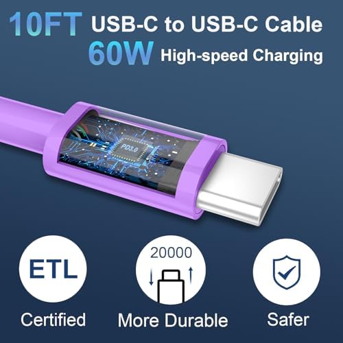20 W Dual-Port USB-C Fast Charger with 6.6 FT Cable – Ultimate Power Solution for i Phone 15/16 Pro Max & Android Devices – Efficient Travel Companion Designed for rapid charging, this 20 W Dual-Port USB-C Charger ensures your i Phone 15/16 Pro Max and Android devices stay powered up with maximum efficiency. Featuring a generous 6.6 FT USB-C to C cable, this charger eliminates the inconvenience of short cords while allowing you to multitask with ease. Its dual-port design offers the ability to charge two devices simultaneously, making it ideal for busy professionals and frequent travelers. Enjoy broad compatibility across multiple Apple and Android devices, ensuring versatility for all your charging needs. The compact and lightweight structure of this charger enhances portability, making it an essential accessory for your on-the-go lifestyle. Built with high-quality materials, this charger prioritizes durability and safety, giving you peace of mind while delivering fast charging performance. Elevate your charging routine and stay connected wherever life takes you with this indispensable charging solution.