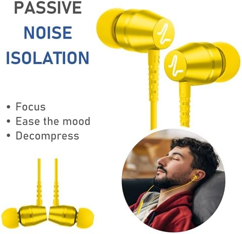 LUDOS OMNITONE USB-C Earbuds – Rich Sound Quality & Comfortable Fit for i Phone 16 & Samsung Galaxy S24 – Noise-Canceling Technology, Ergonomic Design, 5-Year Warranty – Turquoise – Perfect for Music, Gaming, and Calls with Quick USB-C Connectivity and Wide Device Compatibility