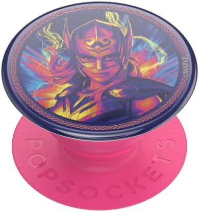 Marvel Captain America Mag Safe Pop Socket Grip – Secure Enamel Phone Holder with Kickstand, Wireless Charging Ready, Lightweight Design for Ultimate Usability and Marvel Fandom Style