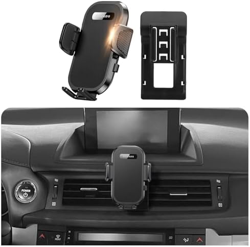 Premium Adjustable Phone Holder for Lexus CT200 h (2011-2017) – 360-Degree Cradle for 4-7 Inch Smartphones, Enhanced Stability & Style for Safe Hands-Free Navigation and Communication