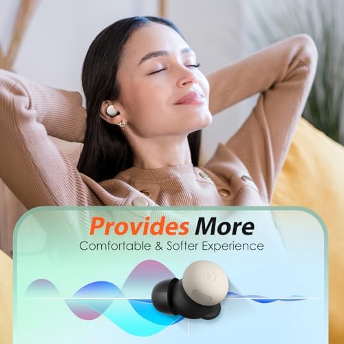 Upgrade Your Audio with Comfort-Focused Memory Foam Ear Tips for Google Pixel Buds Pro 2 – Anti-Slip Design for Secure Fit, Enhanced Noise Isolation, and Perfect Charging Case Compatibility – 3 Sizes (S/M/L) in Sleek Black for Ultimate Ear Comfort and Unmatched Listening Experience