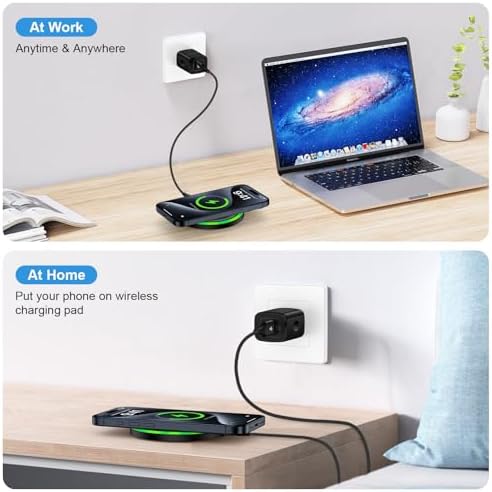 15 W Fast Wireless Charger Station for Samsung Galaxy & Google Pixel – High-Speed Qi-Compatible Charging Pad with Adapter – Sleek Design for Safe, Tangle-Free Power-Up of S25 Ultra, S24 FE, Pixel 9 Pro & More – Optimal Performance with Overheating Protection