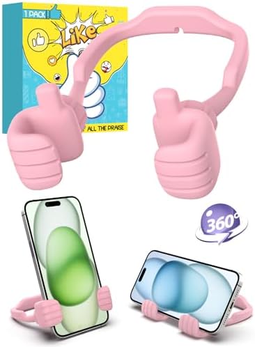Cell Phone Stand Thumbs Up Lazy Phone Stand – Phone Holder 2025 College Graduation Gifts for Her Him Cellphone iPhone Stand for Desk Birthday Gifts for Teens Girls Boys Adults Women Men Wife – Enhanced Compatibility and Speed