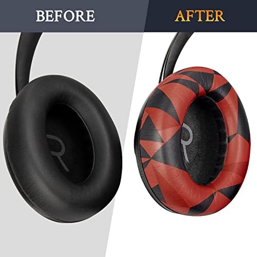 Upgrade Your Bose 700 Headphones with SOULWIT Luxurious Replacement Earpads – Premium Protein Leather & High-Density Foam for Optimal Noise Isolation and Comfort – Stylish Purple-Black Design Perfect for Audiophiles & Casual Listeners