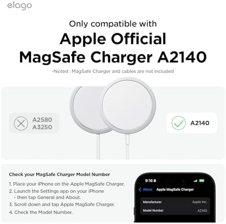 elago Dual Charging Tray for Mag Safe and Apple Watch – Stylish Jean Indigo Organizer for i Phone 16/15/14/13/12 & Air Pods – Compact Desk Solution for Enhanced Cable Management – Customizable Setup Without Charging Cable Included – Premium Quality for Modern Tech Enthusiasts