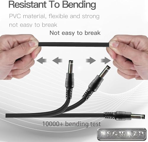 Dewalt DXAEPS14 Jump Starter Power Charger – 15 V AC/DC Adapter with 5-Foot Enhanced Cable for Ultimate Compatibility and Performance Boost – Reliable Portable Power Supply for Emergency and On-the-Go Use