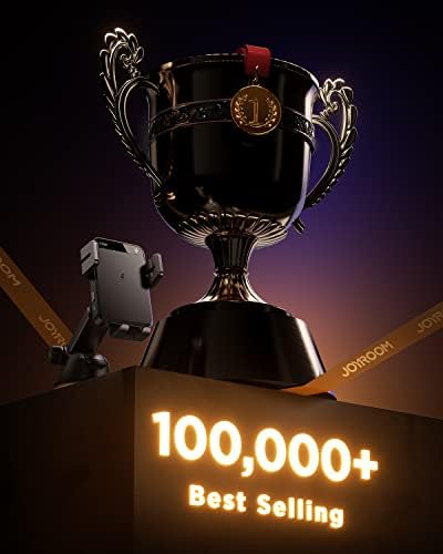 JOYROOM 15 W Qi Fast Wireless Car Charger & Auto-Clamping Phone Holder – Versatile Mount for i Phone 16 Pro Max, 15 Pro, Samsung S24/S23 – Ultimate Dashboard & Air Vent Accessory for Effortless Charging & Navigation