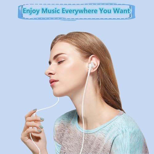 Enhance Your Sound Journey with i Phone-Compatible Wired Earbuds Featuring Lightning Connector – Superior Comfort and Built-in Microphone for Hands-Free Calls – Perfect for Daily Use, Commuting, and Crystal-Clear Audio – Durable Design Ensures Long-Lasting Performance and All-Day Comfort – Seamless Control for Music Playback and Volume Adjustment Across i Phone Models 14, 13, 12, 11, XR, XS, X, 8, SE, Pro, Pro Max – Immerse Yourself in Rich Sound Quality Without Bluetooth Hassles – Ideal Solution for Music Lovers and On-the-Go Professionals Seeking Reliable Connectivity and Ergonomic Fit.