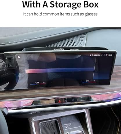 Wireless Charging car Phone Holder for 2023 2024 2025 BMW 7 Series/i7 Accessories 14.9-inch Screen Fixed Clip,360° Rotation car Phone Mount Compatible with MagSafe – Enhanced Compatibility and Speed