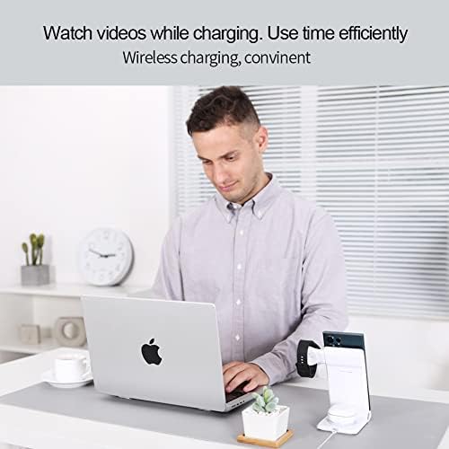 Nillkin 3-in-1 Foldable Wireless Charging Station: Ultra-Fast 18 W Charger for Garmin Watches, Galaxy S25/S24/S23, and Air Pods – Experience Versatile Portability and Unmatched Device Compatibility for Effortless Power Management