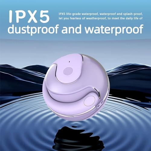 Elevate Your Gaming and Fitness Audio with URIZONS Wireless Over-Ear TWS Earhooks – Superior Low-Latency Earbuds for Unmatched Sound Clarity – Stylish Beige Design with Portable Charging Case for Ultimate Comfort and Connectivity on the Go