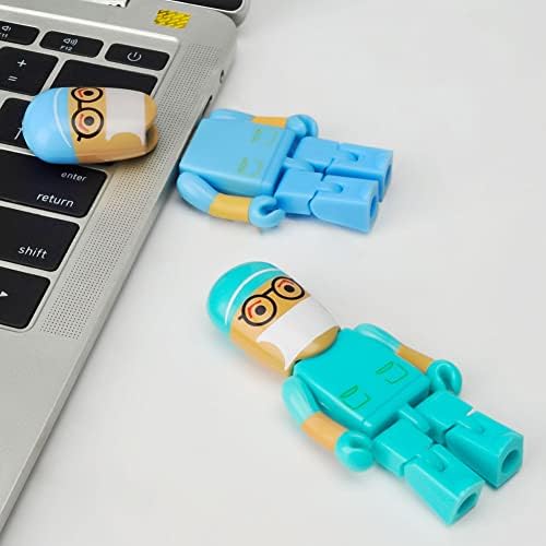 LEIZHAN 16 GB Fruit-Shaped USB Flash Drive Set – Adorable Pineapple, Carrot, Banana, and Strawberry Designs for Fun Data Storage – Perfect Gift for Students and Professionals – 64 GB Total Capacity with Enhanced USB 2.0 Compatibility – Lightweight and Durable Memory Sticks for Easy File Transfer and Backup