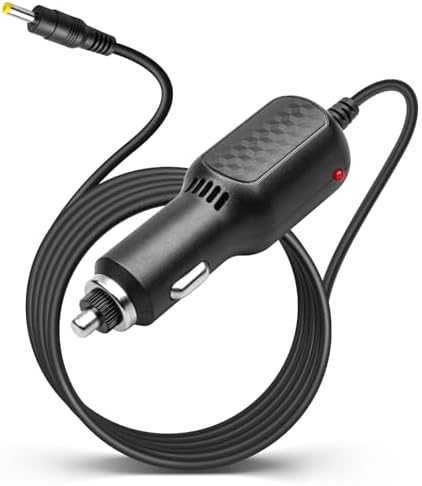 Anina DC 12 V Car Charger for Portable DVD Players – Reliable Cigarette Lighter Adapter for Uninterrupted Family Entertainment on Road Trips – Compatible with Sylvania, DBPOWER, UEME, HDJUNTUNKOR, and DRJ – Essential Travel Power Accessory for Endless Movie Enjoyment