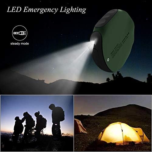 Rugged 10000 m Ah Waterproof Power Bank – High-Speed Outdoor Charger with Built-in Compass and Flashlight for Ultimate Adventure Readiness – Compatible with i Phone, Android, i Pad, Galaxy Devices – Perfect for Hiking, Camping, and Travel