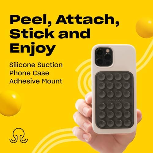 Ultimate Stability Turquoise Silicone Suction Phone Holder – Hands-Free Mount for i Phone & Android – Compact 2.6″ x 3.9″ Design – Elevate Your Selfies and Videos with Superior Grip and Versatile Functionality – Essential Content Creation Accessory for Effortless Capturing and Live Streaming