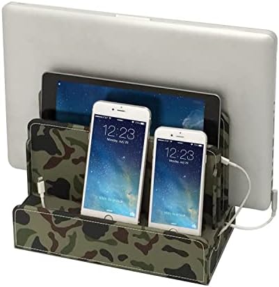 Eco-Friendly Bamboo Multi-Device Charging Station & Organizer – Streamline Your Workspace with Fast Charging for Laptops, Tablets, and Smartphones – Elegant Design in Various Finishes for a Clutter-Free Environment