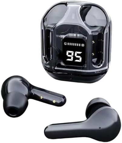 Elevate Your Audio Experience with Ultra Pods Max True Wireless Earbuds – Cutting-Edge Bluetooth 5.3 for Seamless Connectivity, Industry-Leading Active Noise Cancellation for Immersive Sound Quality, IPX4 Water-Resistant for Durability During Workouts, Smart LED Battery Indicator for Effortless Monitoring, and Rapid Charge Case for Ultimate Convenience – Ideal for Music Enthusiasts, Fitness Buffs, and Commuters Seeking Unmatched Performance and Style.