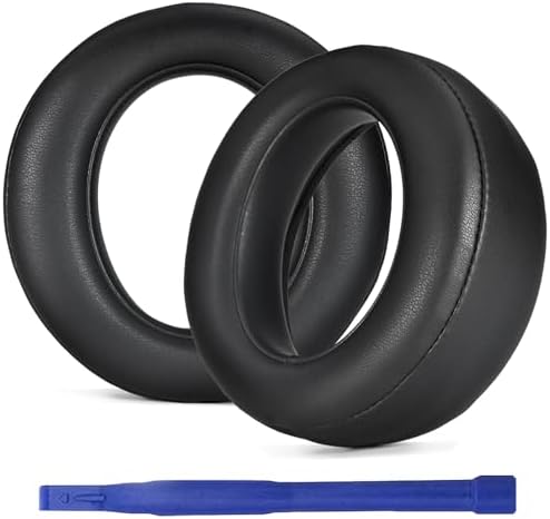 Transform Your Gaming Experience with Adhiper Premium Ear Cushions for Sony Play Station Pulse Elite Wireless Headset – High-Density Memory Foam & Luxurious Protein Leather Earpads for Ultimate Comfort, Superior Noise Isolation, and Long-lasting Durability Perfect for PS5 Gamers