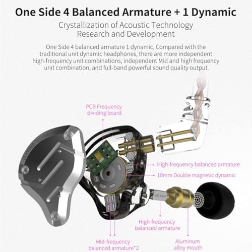 Discover the KZ ZS10 PRO Wired Gaming Earbuds – the Ultimate In-Ear Monitors with Advanced 4 BA + 1 DD Drivers for Audiophile-Level Sound Quality and Gaming Precision. Engineered with Superior Noise Cancelling Technology, these Ergonomically Designed Earbuds Feature a Detachable 2-Pin Cable for Effortless Replacement and Enhanced Compatibility Across Devices. Experience Unmatched Comfort During Extended Sessions, Thanks to Their Snug Fit, While the Built-In Microphone Facilitates Seamless Communication for Gaming or Calls. Immerse Yourself in Rich, Detailed Audio Like Never Before – Elevate Your Listening Experience with KZ ZS10 PRO, Where Exceptional Sound Meets Durable Craftsmanship. Perfect for Gamers and Music Enthusiasts Seeking High-Performance Earbuds That Deliver on Every Level.
